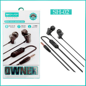 SOVO SH-02 OWNER High-Quality, Noise-Reducing Handsfree